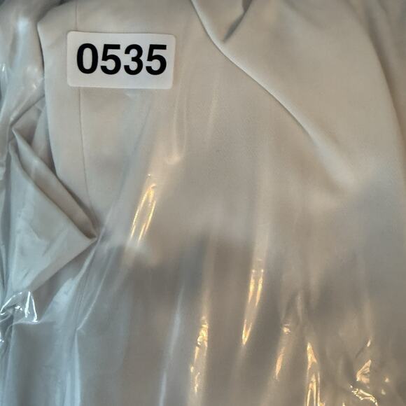 Anthropologie x Pankaj and Nidhi Blazer Floral Embroidered Freya White XS - Picture 13 of 13